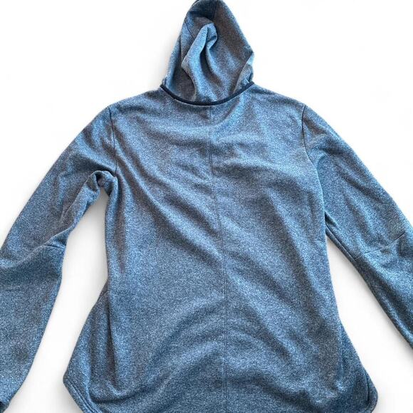 Womens Adidas Climalite Grey Hoodie - Picture 4 of 4
